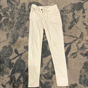 Levi's White Skinny Jeans